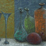 "Кухня погоды", х.м., 30*40см, 2014г. "Weather Kitchen", oil on canvas, 30*40cm, 2014